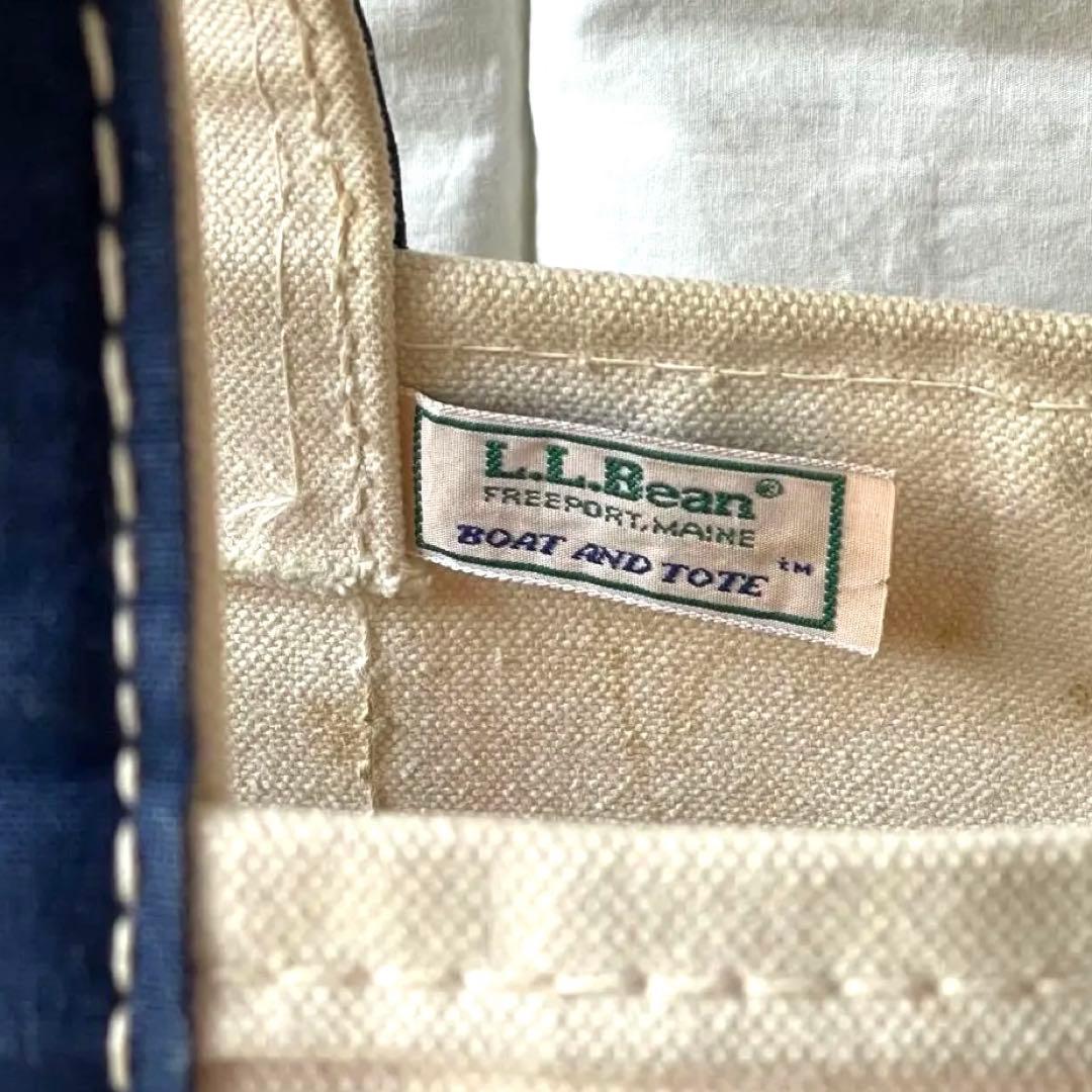 激レア！サイドTMタグ！70s ビンテージ L.L.BEAN トートバッグ 紺