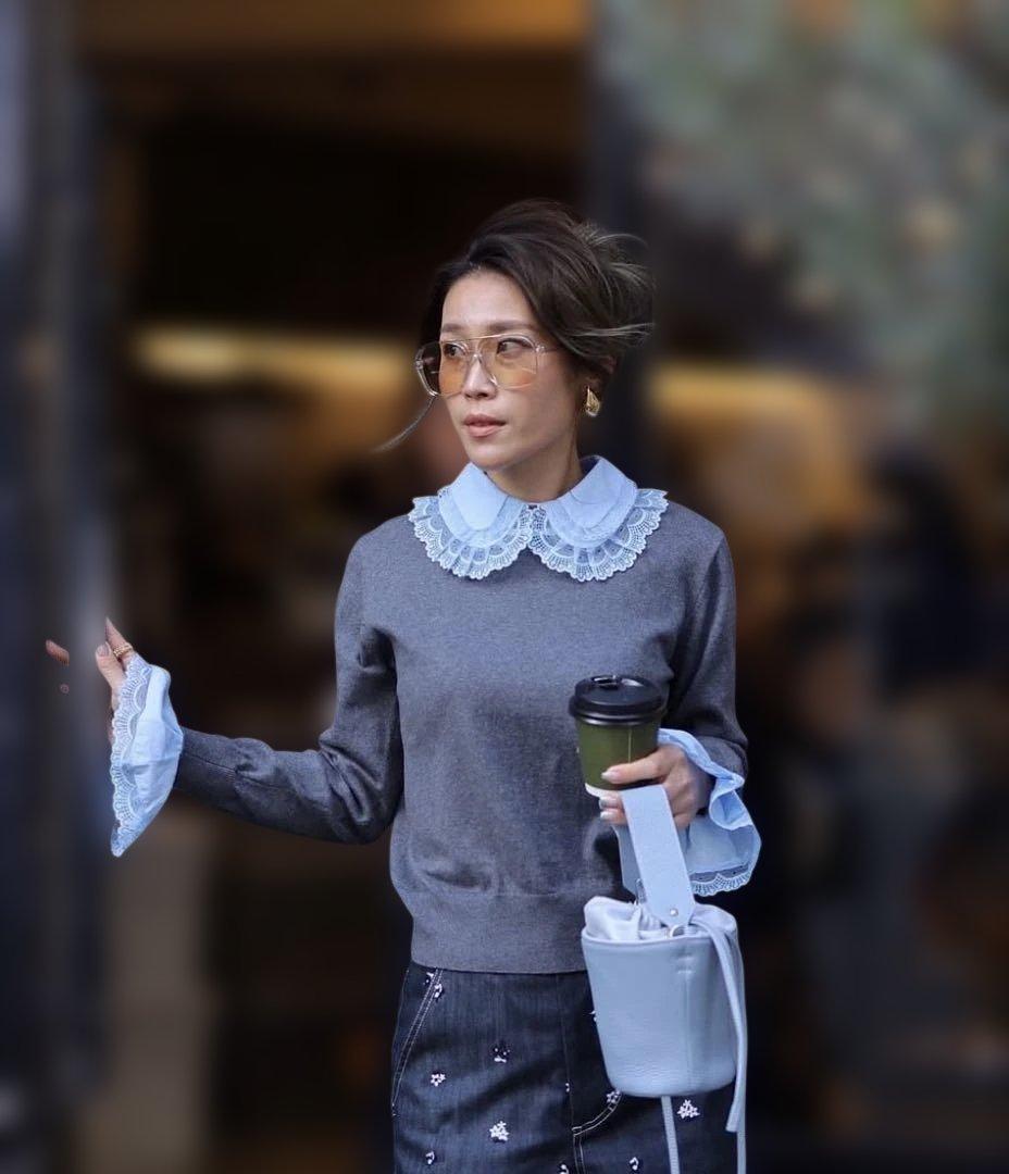 gypsohila Lace Accent Knit ジプソフィア