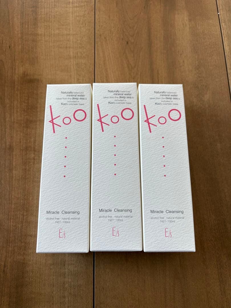 koo Miracle Cleansing 100ml 3本セット