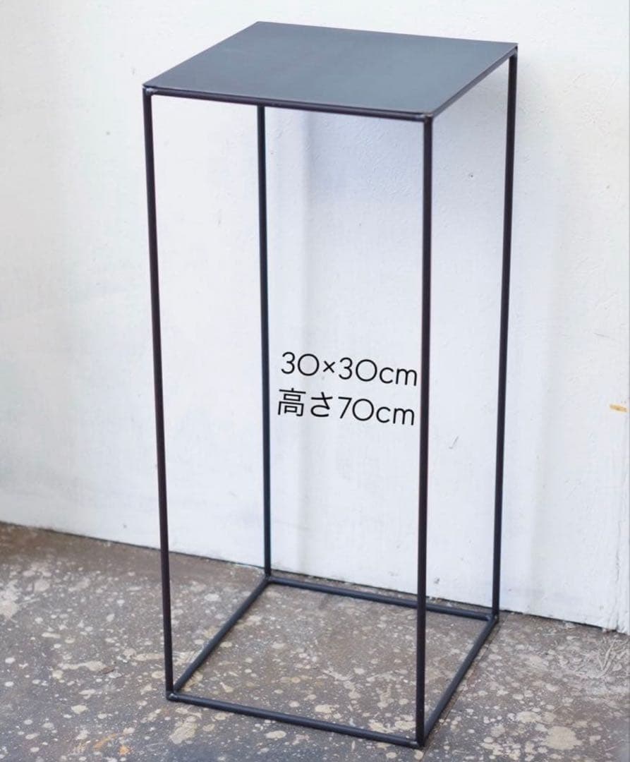 アイアン什器　鉄家具　アイアン家具　植物棚アイアンラック　盆栽展示台