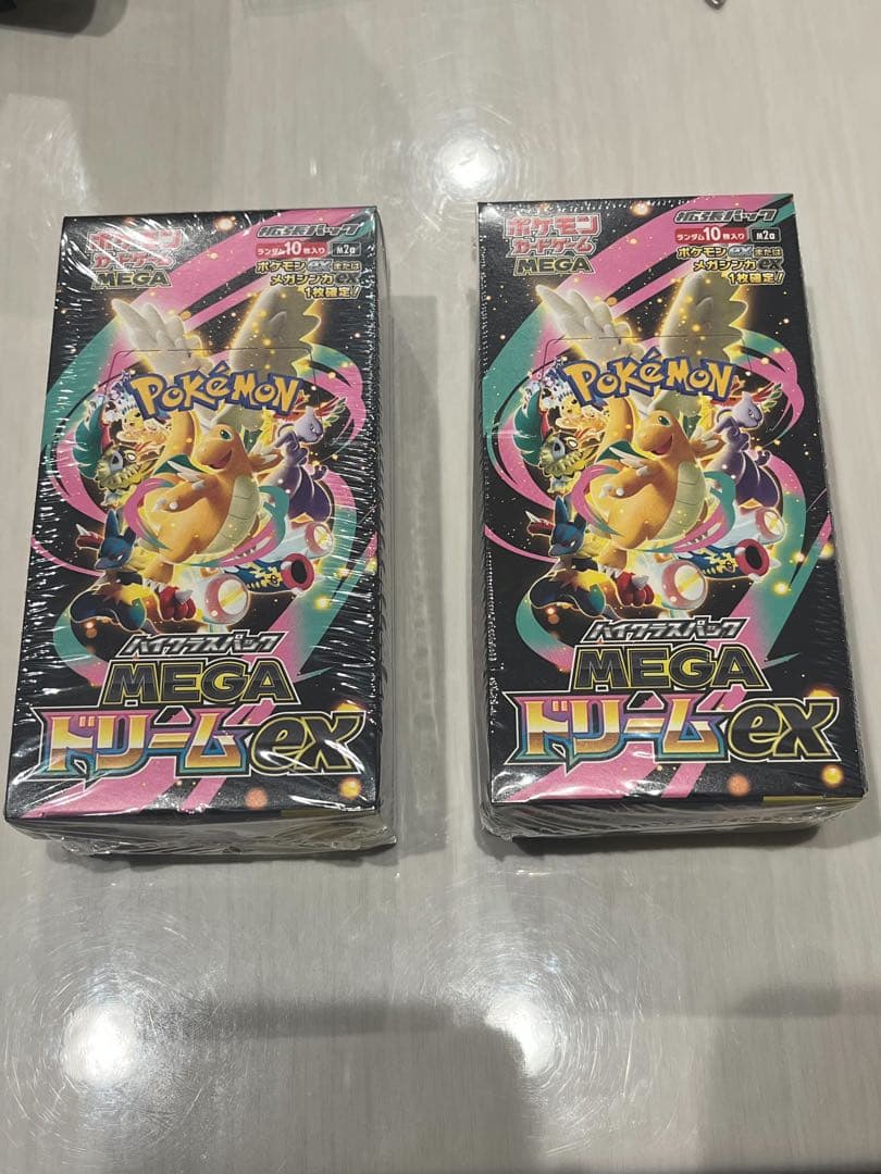 ポケモンカードゲーム MEGAドリームEX 2箱セット シュリンク付き 2BOX