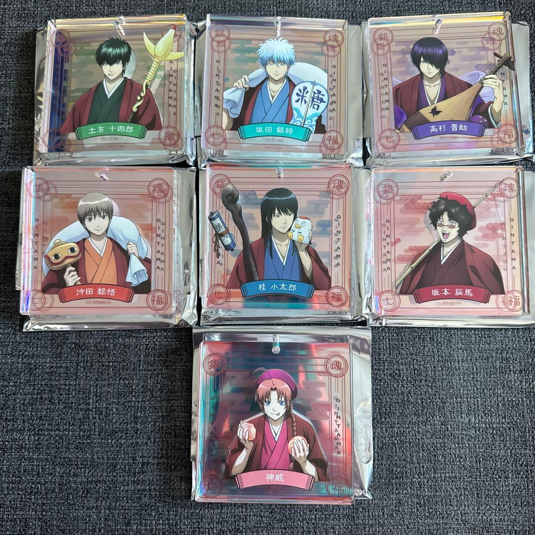 銀魂 ジャンプフェスタ2025限定 銀みくじ BIGオーロラブロッキー7種セット 商品】 「ジャンプフェスタ 2025」にて銀八先生の新商品が発売決定