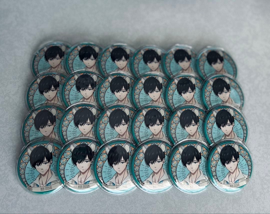 ブルーロック 糸師凛 缶バッジ