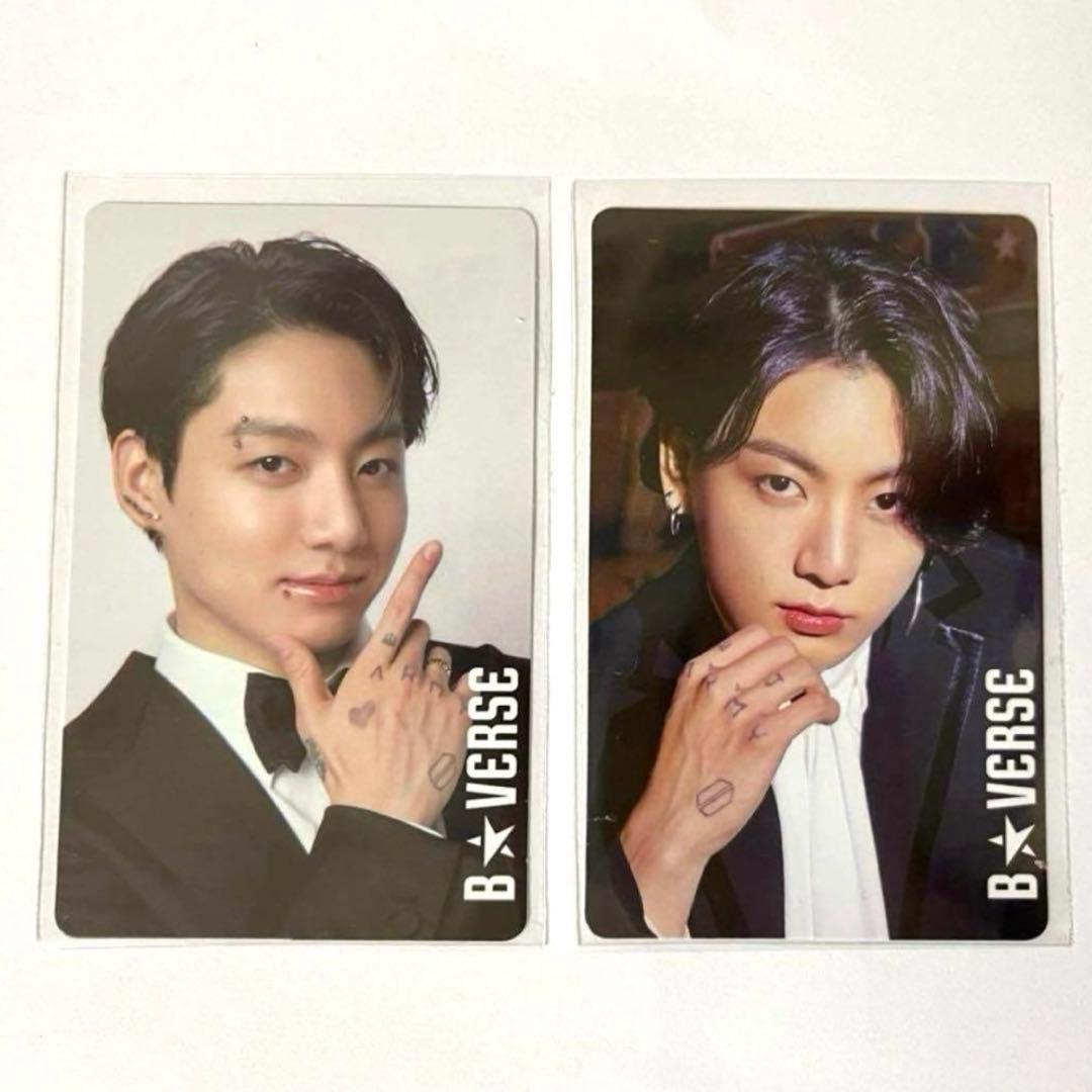 BTS B★VERSE トレカ　原宿　ハラカド　2枚セット JUNGKOOK