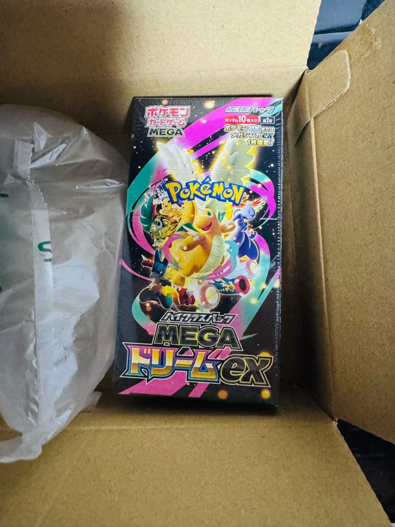 TOMO　ドリーム ex BOX シュリンク付き MEGA ドリームex シュリンク無し未開封2BOX