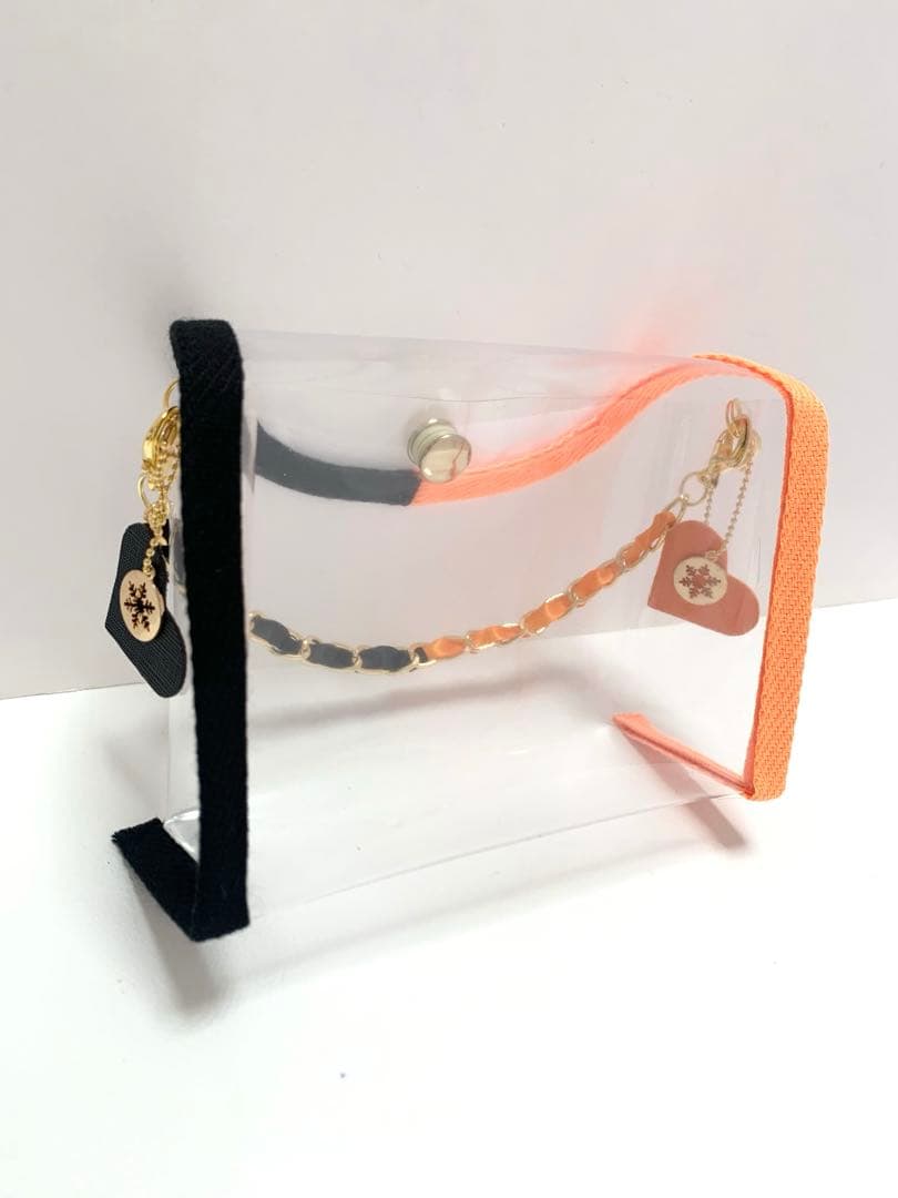 にぽぽ様用 すのチルソフビポーチ2体用 黒×オレンジ SnowMan - メルカリ