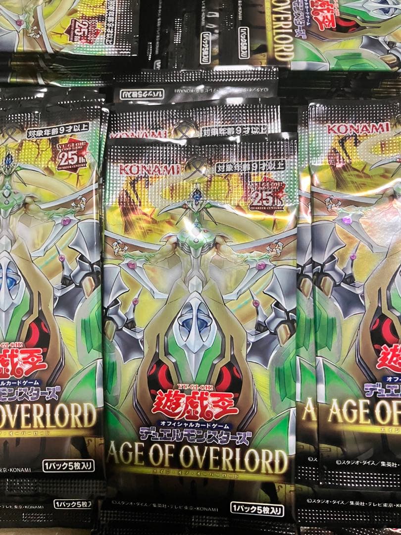 遊戯王 エイジオブオーバーロード サーチ済み 338パック まとめ売り