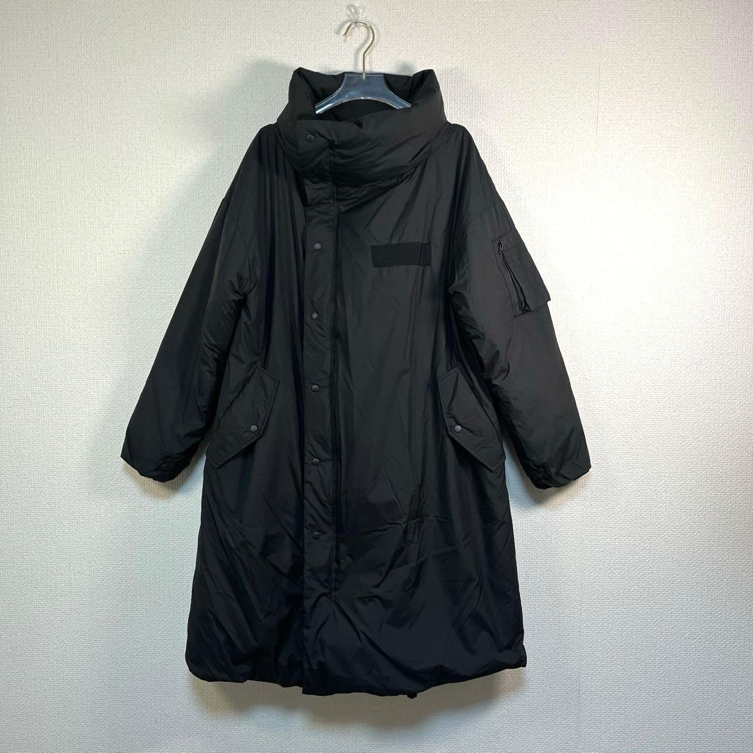 ヤマダヤ　ラシュッド　ミリタリー軽量ダウンジャケット　ブラック