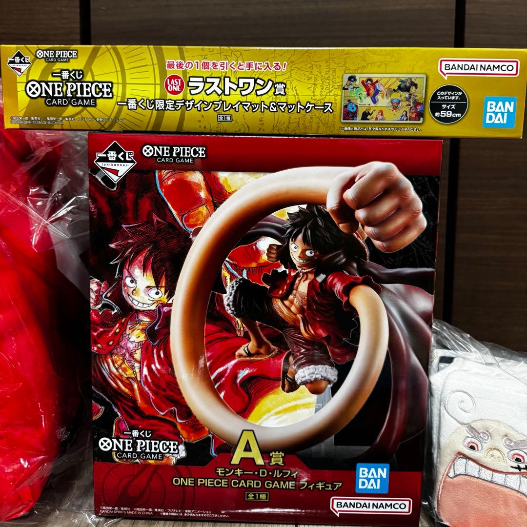 ONE PIECE 1番くじ ワンピース フィギュア ラストワン 他グッズセット