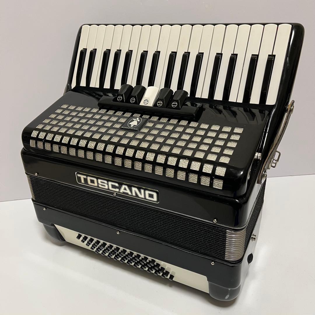 TOSCANO アコーディオン 34鍵盤 トスカーノ ブラック 独奏用アコーディオン A-120 | 鈴木楽器製作所