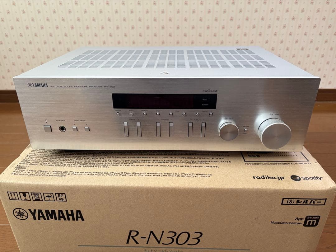 アンプ YAMAHA R-N303(S)