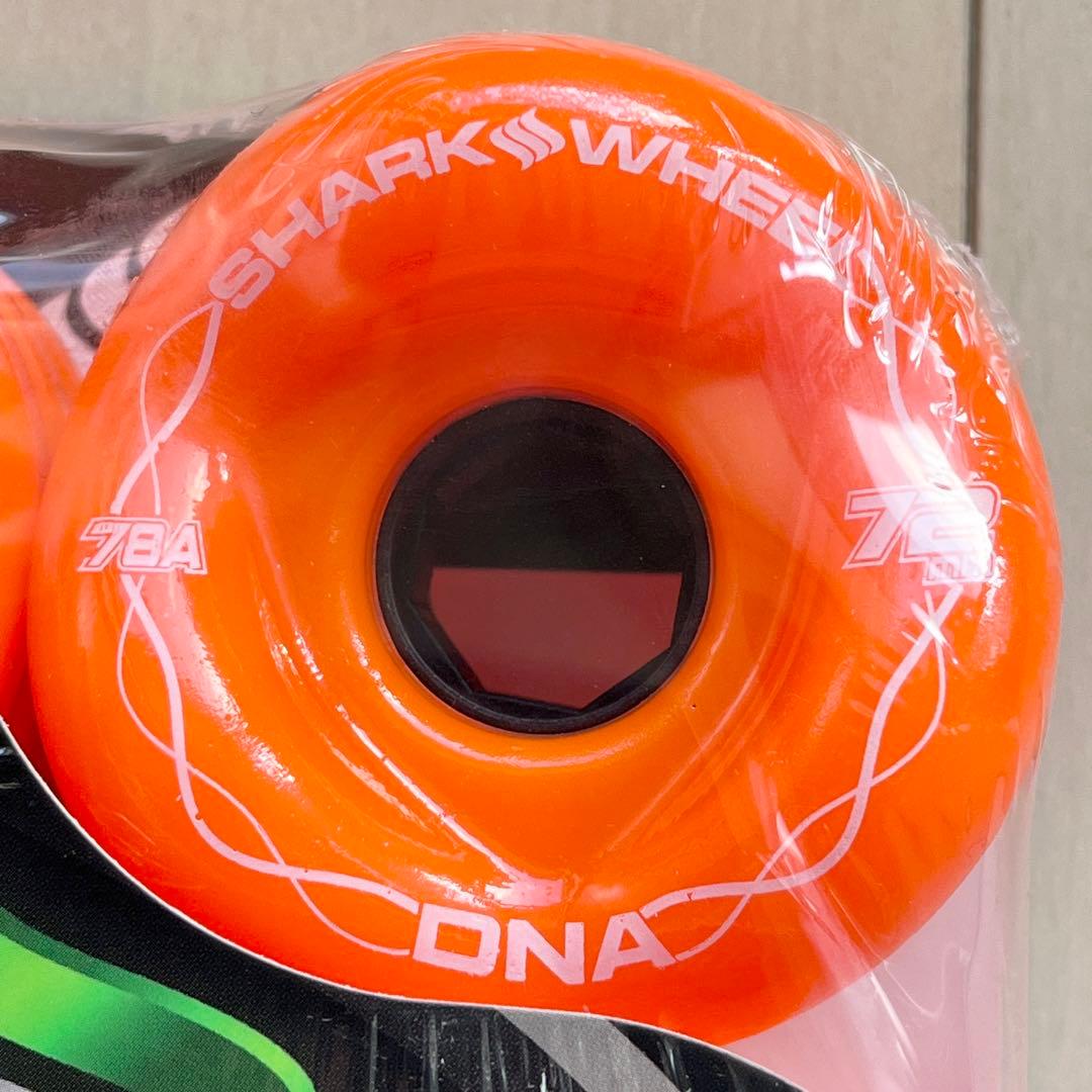 17☆新品 未開封 訳あり☆ シャークウィール 72mm 78a オレンジ - メルカリ