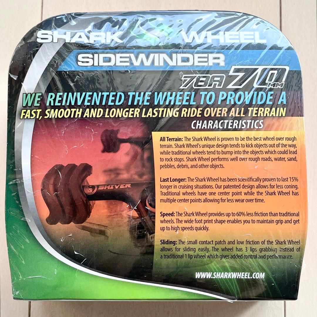 17☆新品 未開封 訳あり☆ シャークウィール 72mm 78a オレンジ - メルカリ