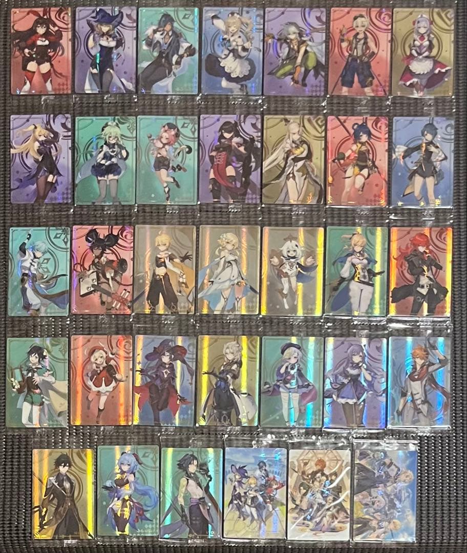 原神 ウエハース 1弾全34種フルコンプ＋2弾全24種類フルコンプ