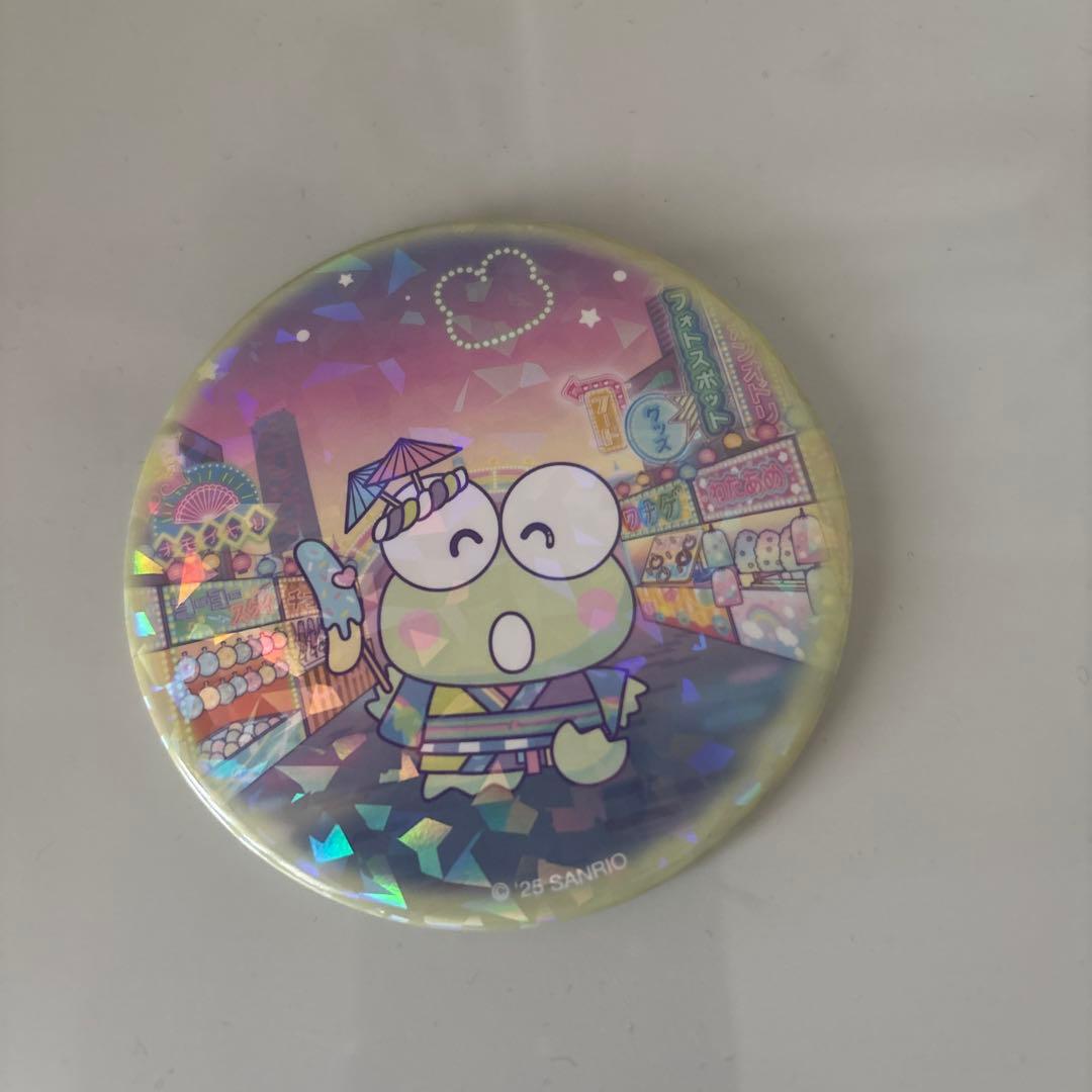 サンリオピューロランド ネオナツマツリⅡ 缶バッジ けろけろけろっぴ