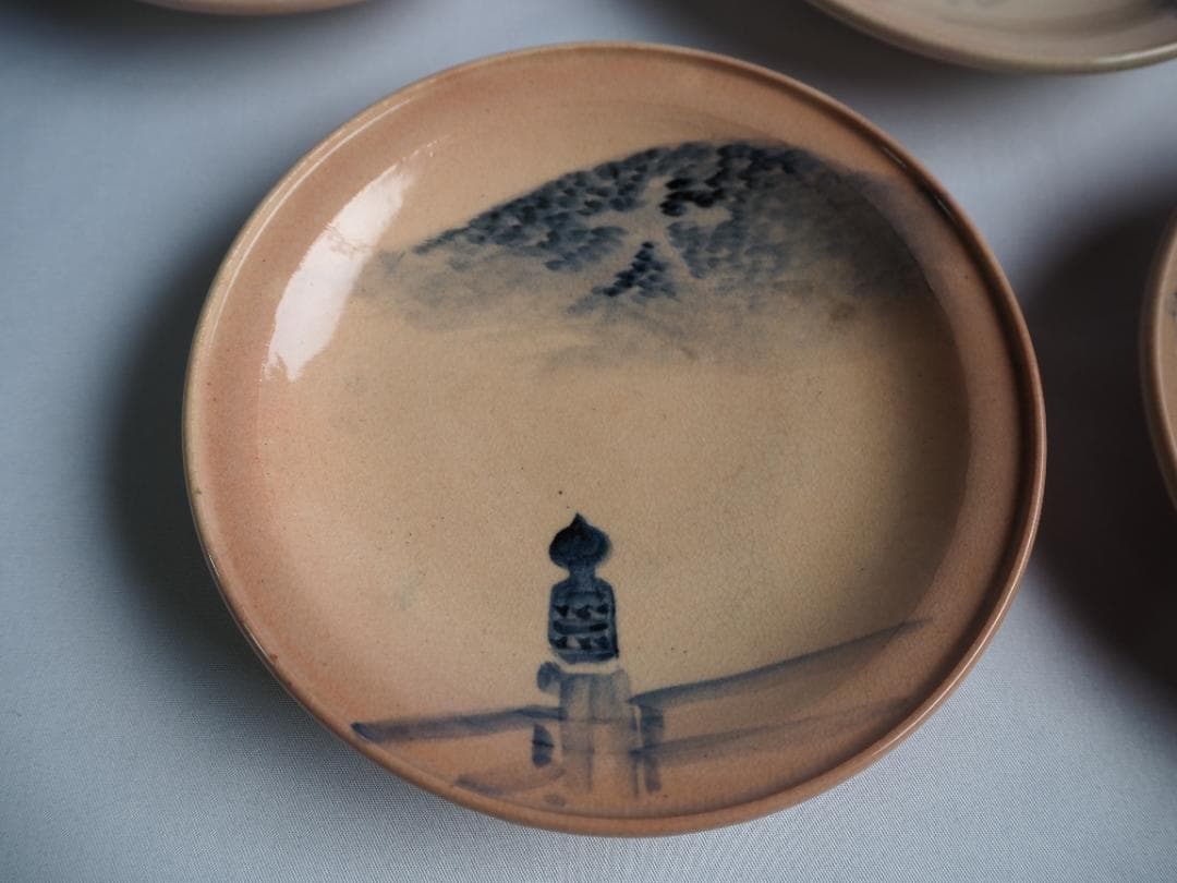 初代大丸北峰造『京名所図銘々皿』（共箱） - メルカリ