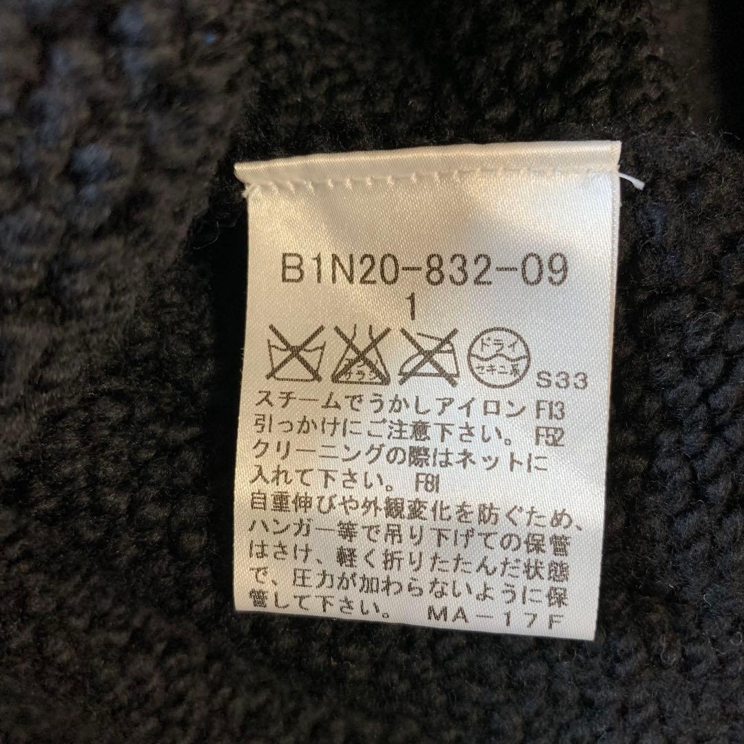 《古着》　Burberry London バーバリーロンドン　ニットコート　黒色