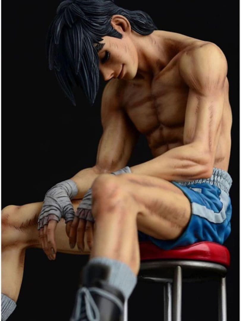 あしたのジョー 矢吹丈 -ラスト・シーン- フルカラーver. 塗装済み 完成品