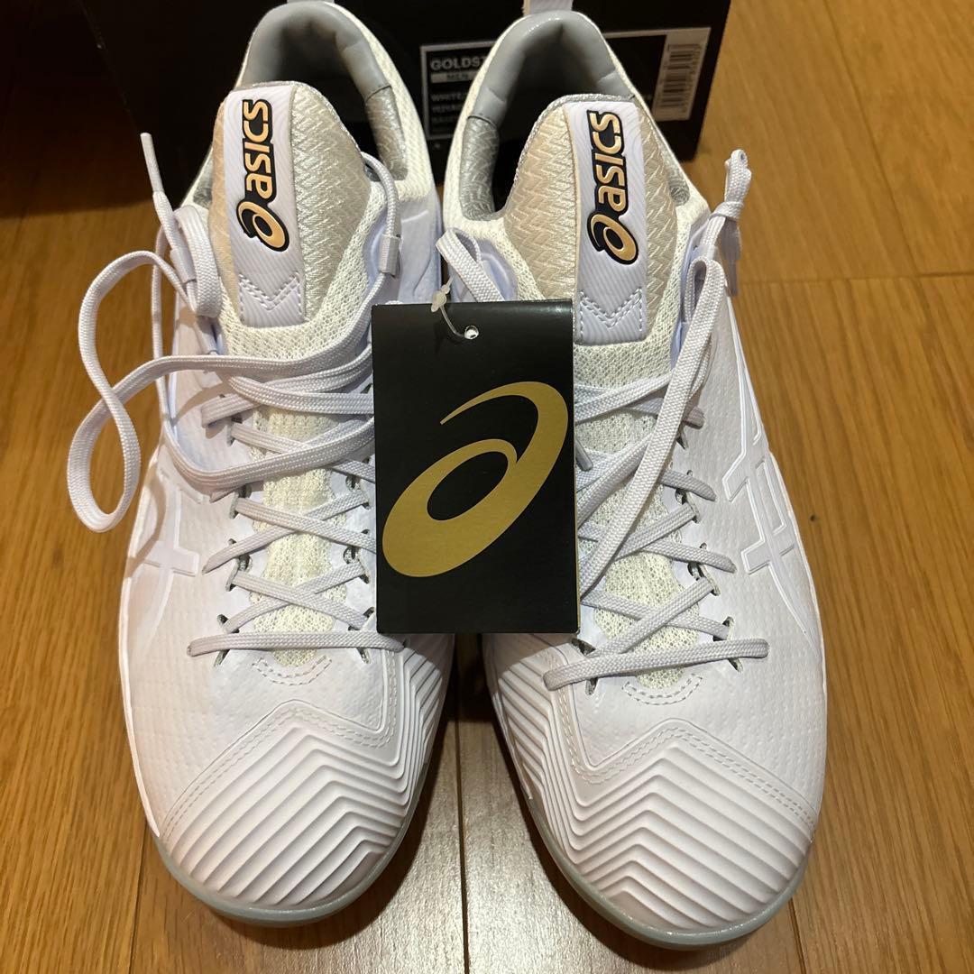 ASICS GOLDSTAGE I-PRO SM-S 野球シューズ ホワイト