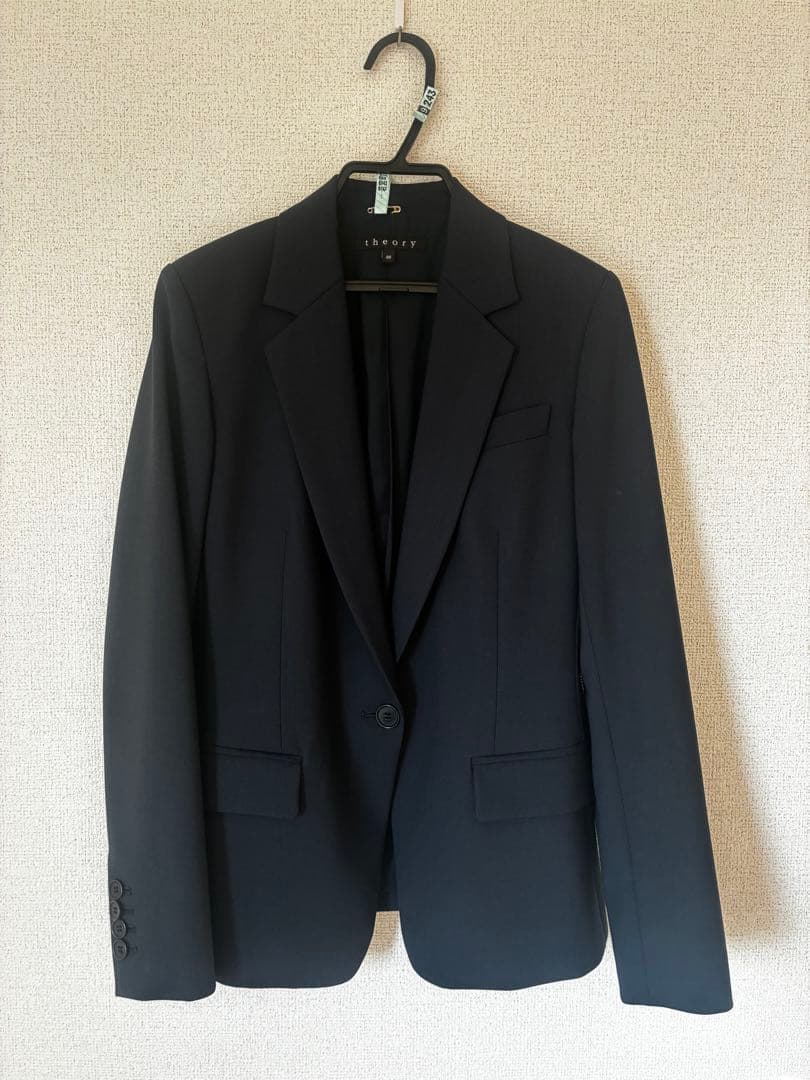 theory スーツ上下　ネイビー　サイズ00
