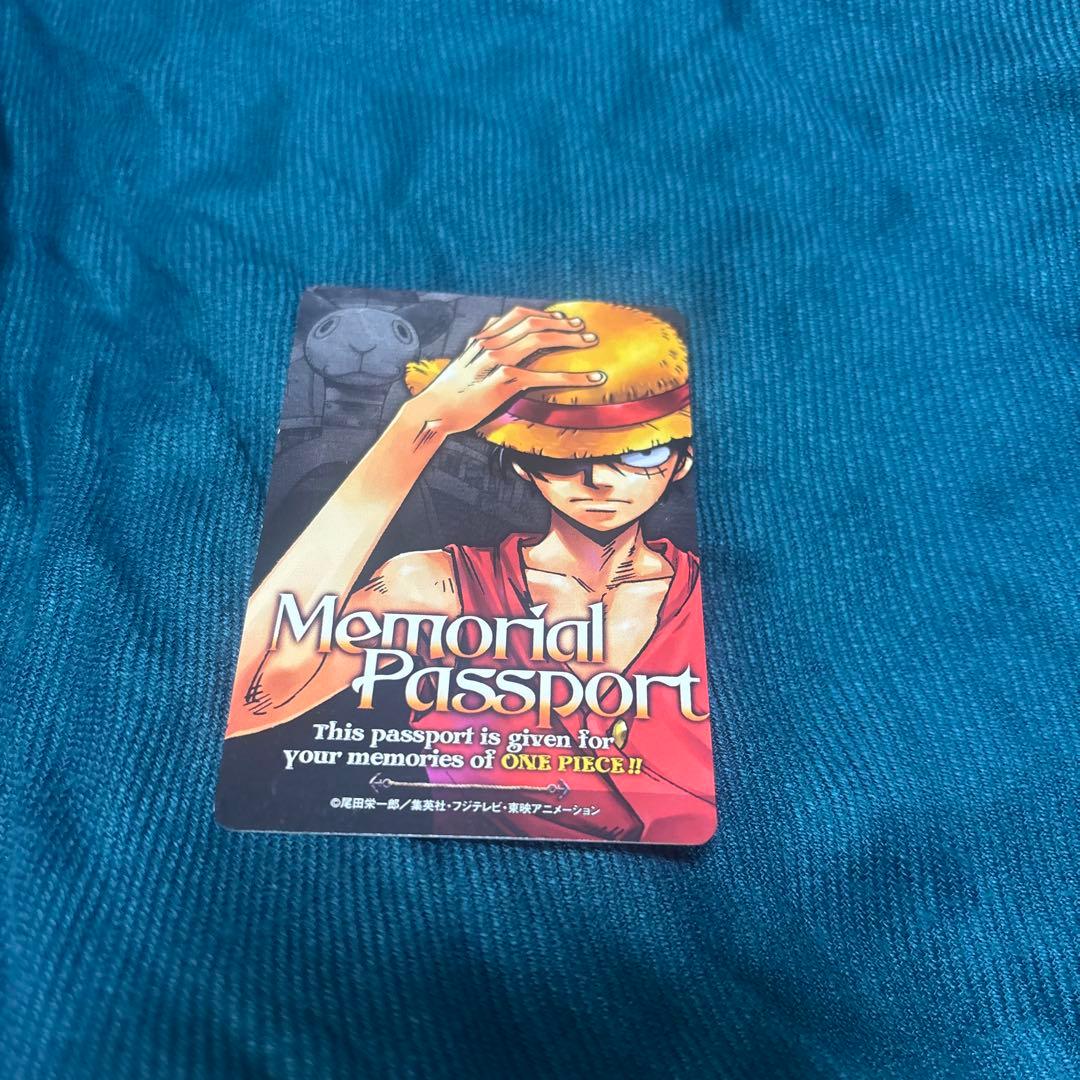 ワンピース お台場冒険王 2005年 メモリアルパスポート チラシ - メルカリ