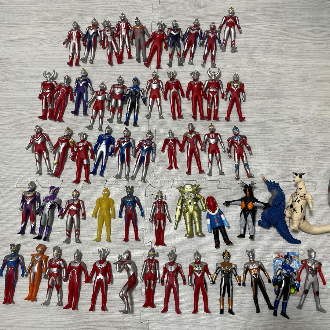 ウルトラマンフィギュアセット　ソフビ