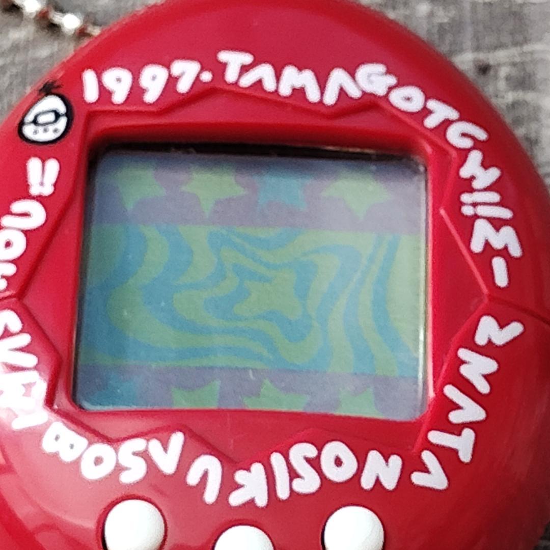 玩具】 たまごっち 赤 1996年製 説明書付き レッド 初代 大人気 レア