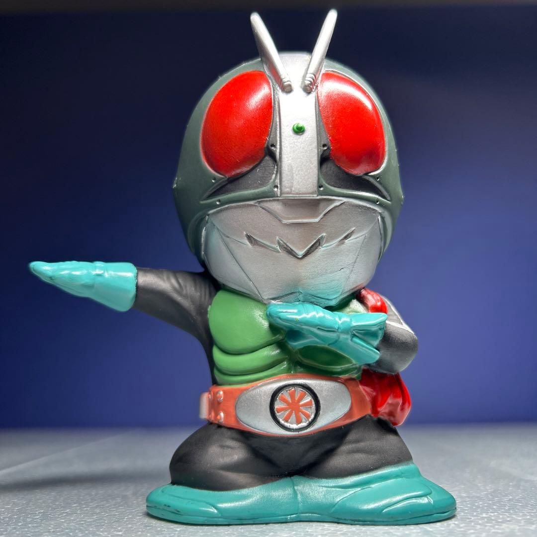 仮面ライダー旧2号 仮面ライダー ソフビ貯金箱コレクション