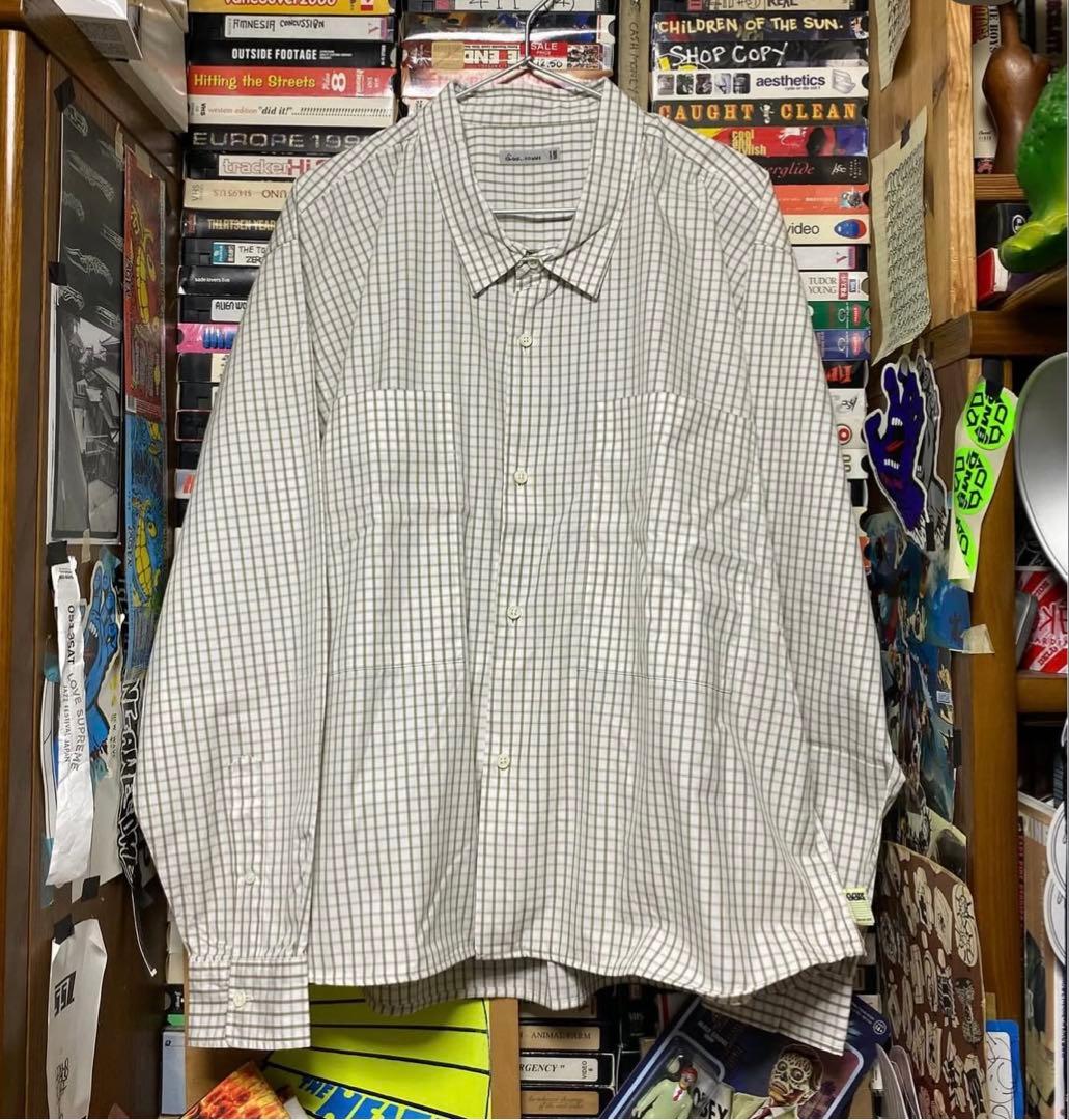 ほぼ未使用SSZ / LOOSE NECK SHIRT 2025FW Mサイズ