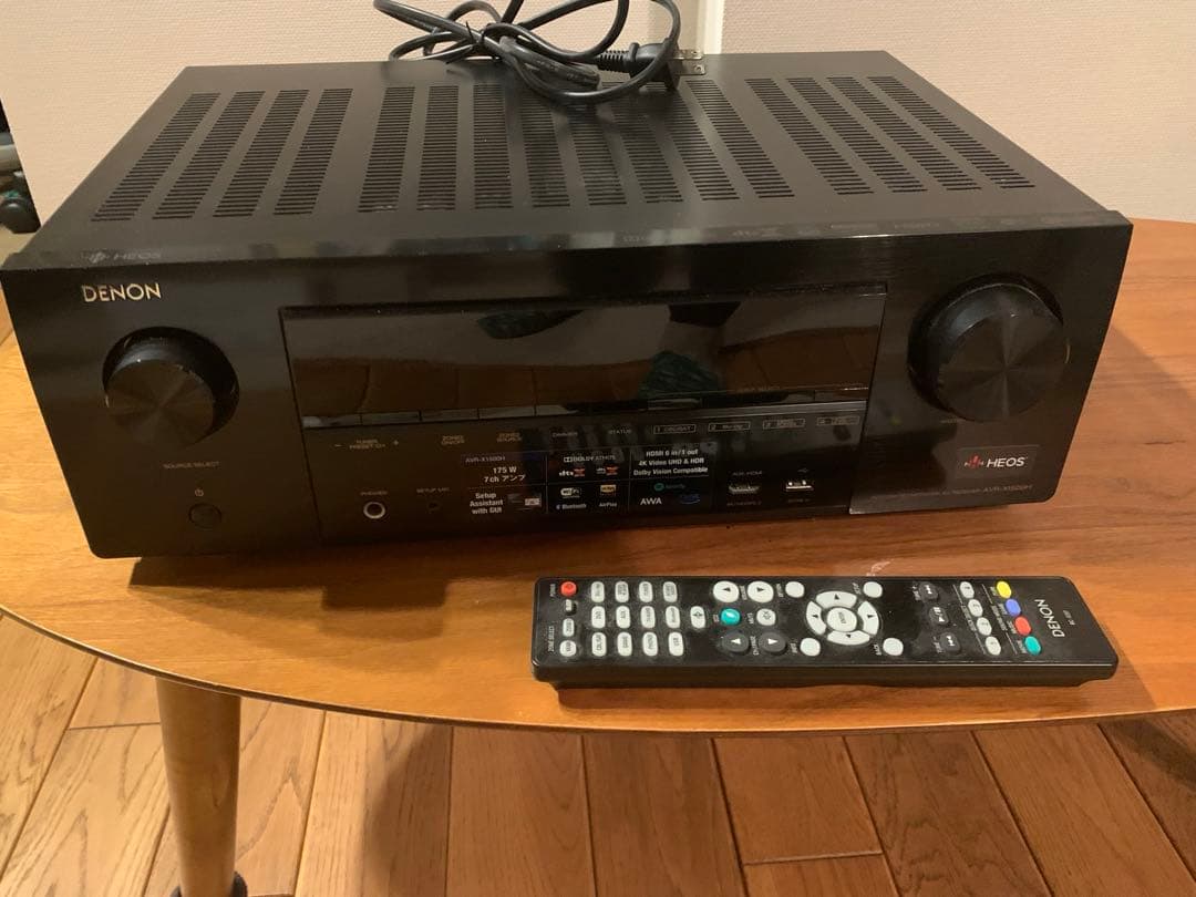 AVR-X1500H AVレシーバー DENON 動作確認済み 付属品あり