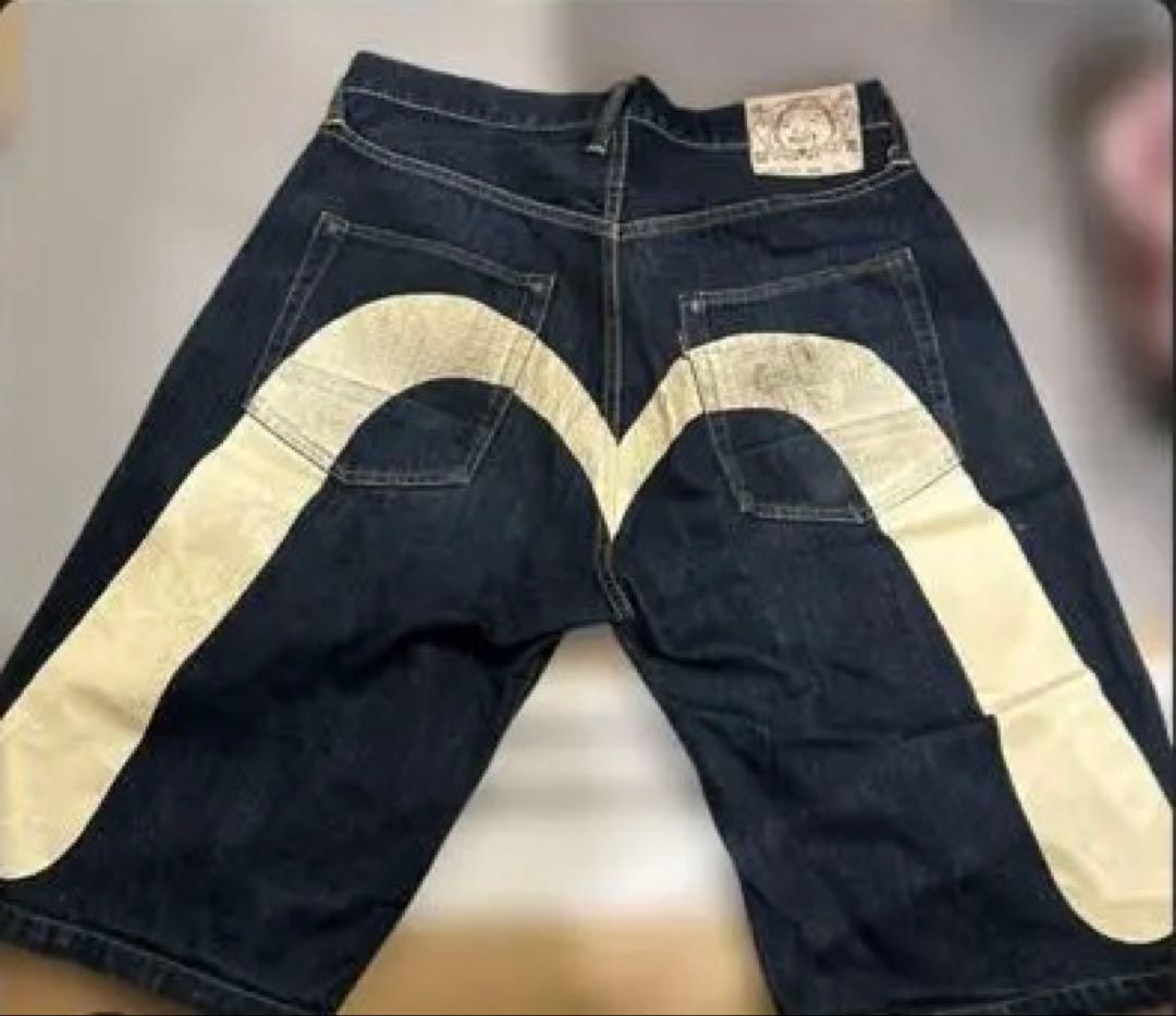 EVISU 大黒 ハーフデニムパンツ SIZE40 値下げ交渉⭕️ 確実正規品