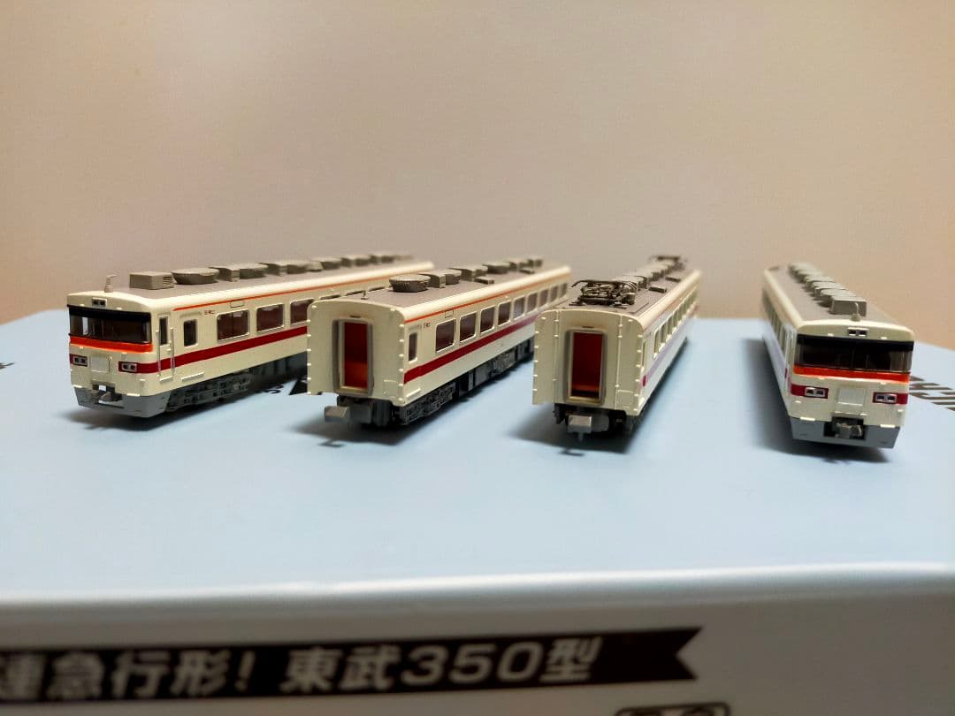 未使用！　MICRO ACE 東武鉄道350型 動力付き4両セット A-2097