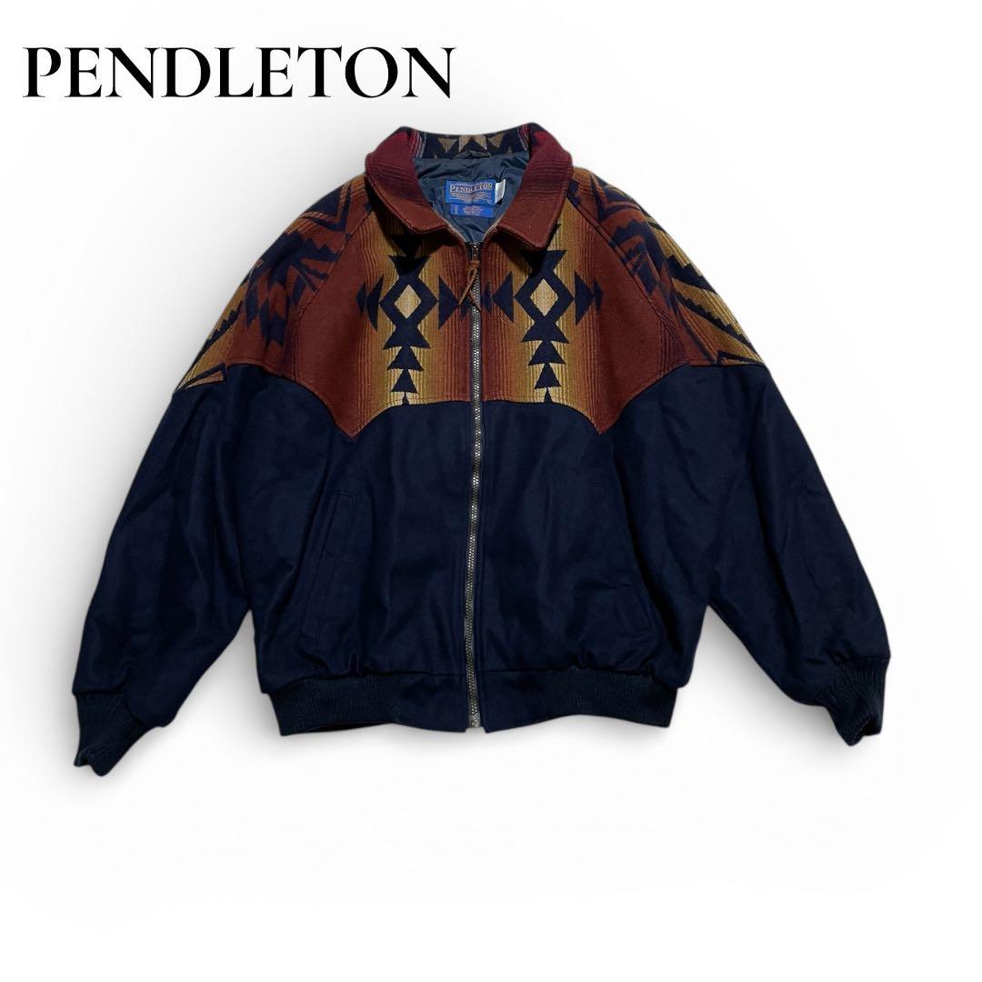 美品✨ PENDLETON ペンドルトン ネイティブ柄 ジャケット USA製 L PENDLETON（ペンドルトン） 90's 米国製 ダイワ精工取扱 ウール
