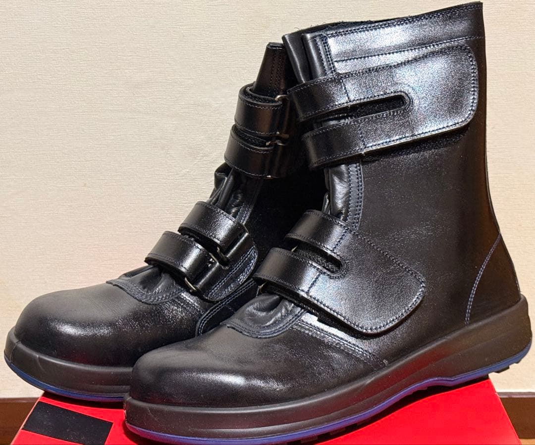 《新品：未使用》シモン 安全靴 長編上靴