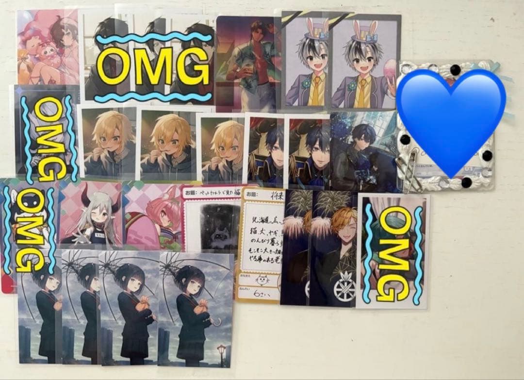 にじさんじ まとめ売り 缶バッジ チェキ 缶バッチ トレカ アクスタ