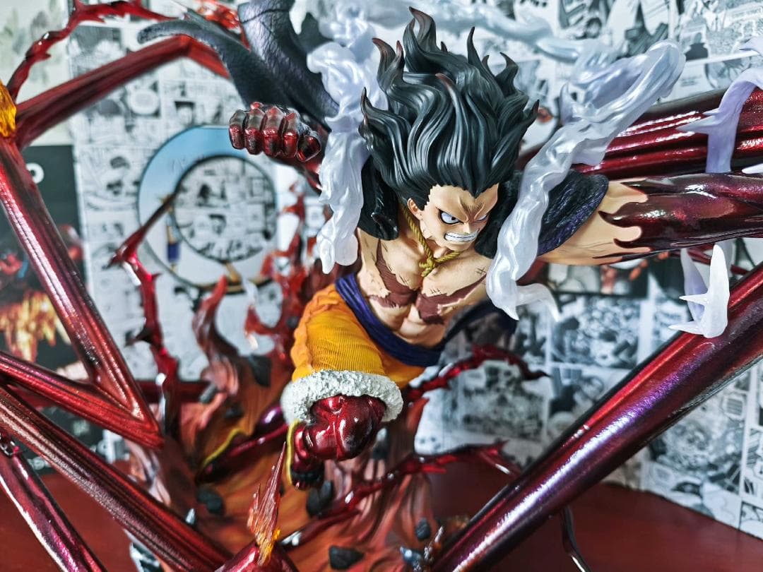 ワンピース ニカ ルフィ ギア4 スネイクマン フィギュア ガレージ