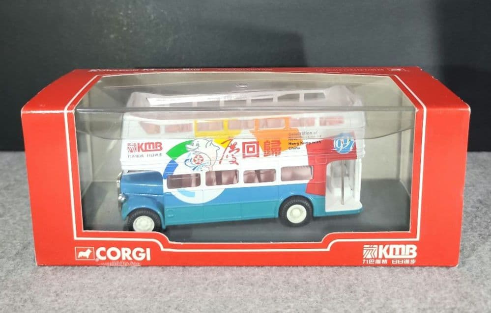 CORGI製 香港KMB２階建てバス
