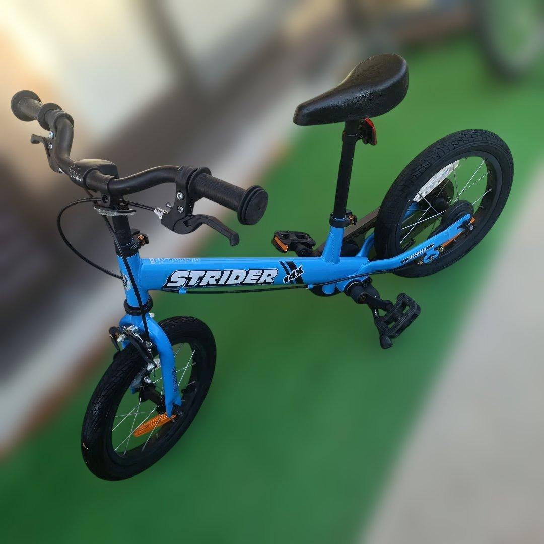 ストライダー STRIDER 14xスティールブルー 青 バランスバイク