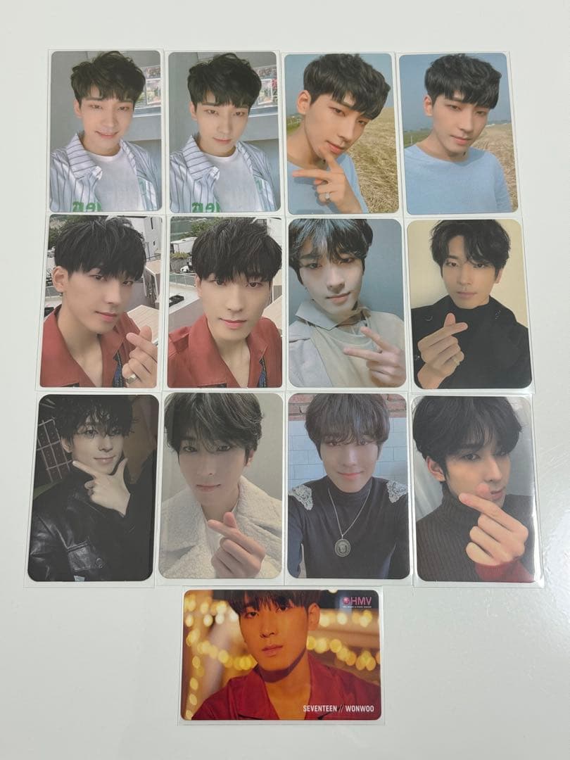 SEVENTEEN ウォヌ YMMD トレカ　コンプリート SEVENTEEN セブチ ウォヌ トレカセット トレカ - メルカリ
