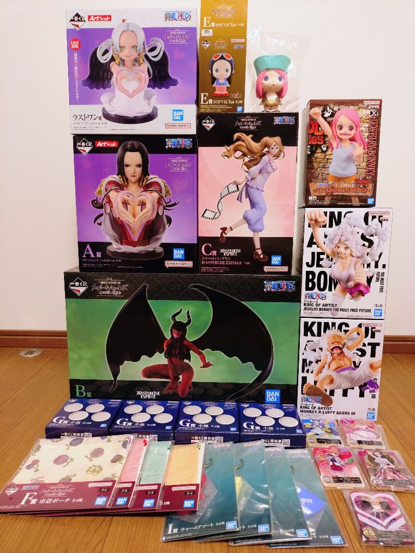 一番くじ　ワンピース　メモリーオブヒロインズ　フィギュア他25点　まとめ売り