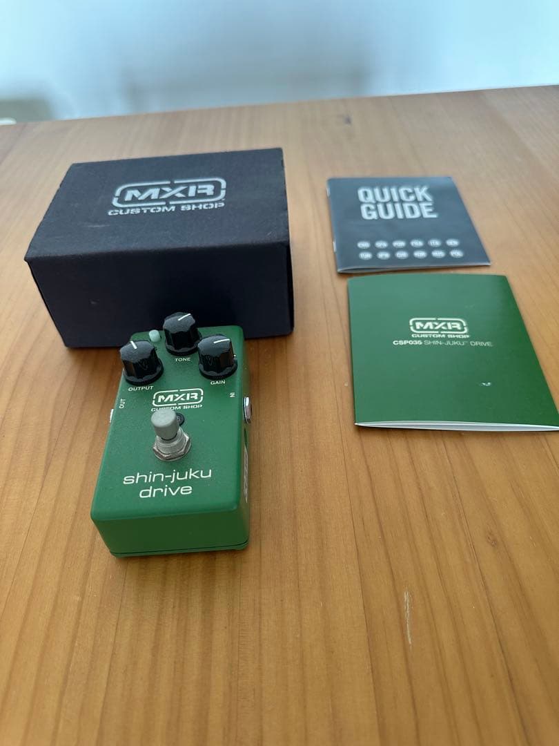 MXR CUSTOM SHOP shin-juku drive オーバドライブ