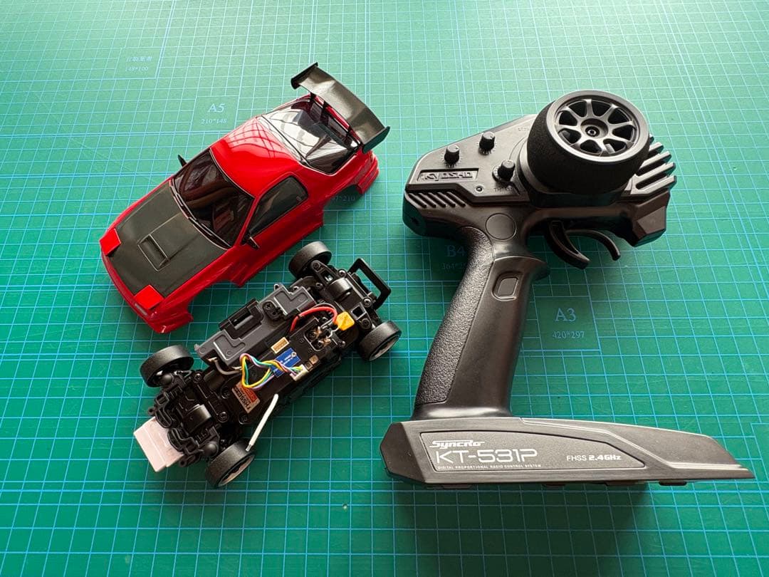 ミニッツAWD サバンナ RX-7 FC3S エアロVer. ジャイロ付き