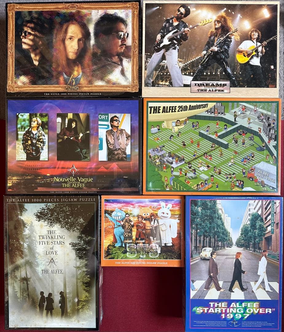 THE ALFEE パズル 7種セット