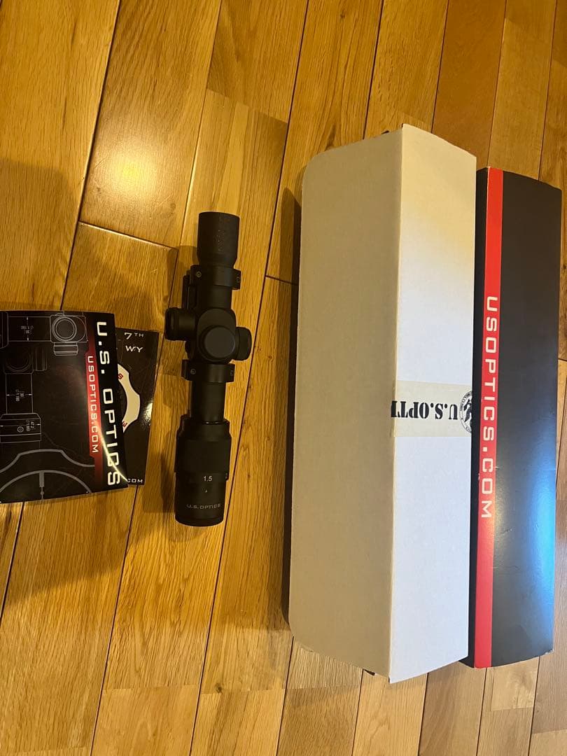 U.S. OPTICS SR-6S スコープ 1.5-6倍 ohhunt® Guardian 6-24X50 FFP ライフル スコープ、サンシェード