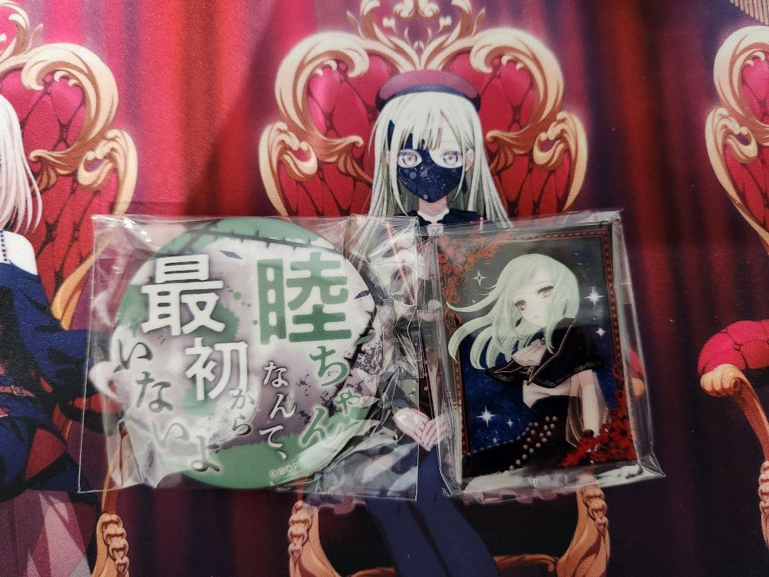 若葉睦/モーティス 缶バッジアクリルスタンドセット - メルカリ