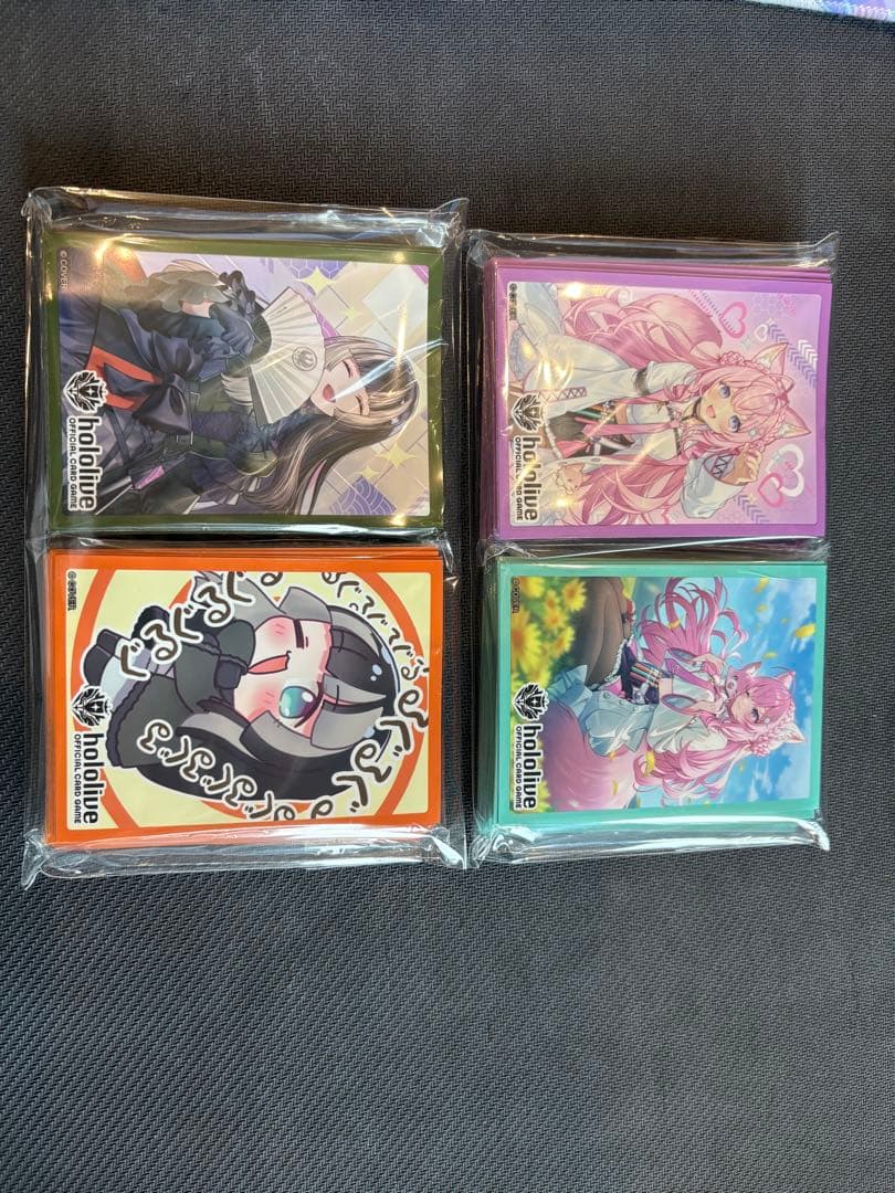 ホロカ スリーブ こより らでんセット 新品未開封 博衣こより 儒烏風亭