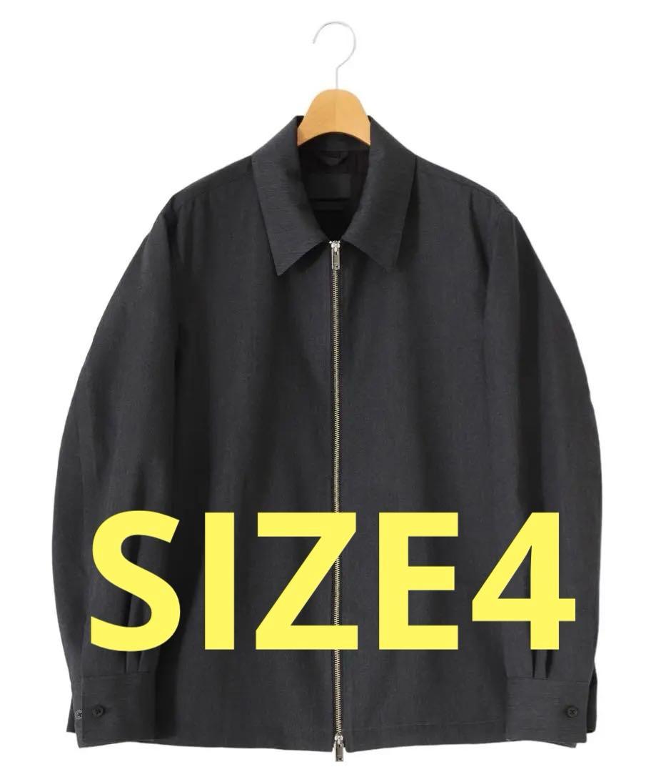 即完サイズ☆YOKE☆FRONT ZIP SHIRT BLOUSON☆SIZE4 - メルカリ