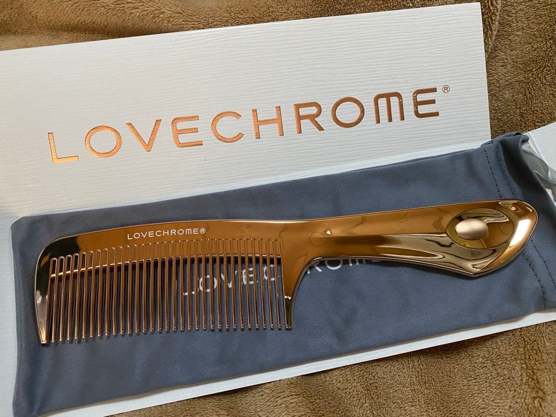 LOVECHROME K24GP ラブクロム ローズゴールド テツキ コーム
