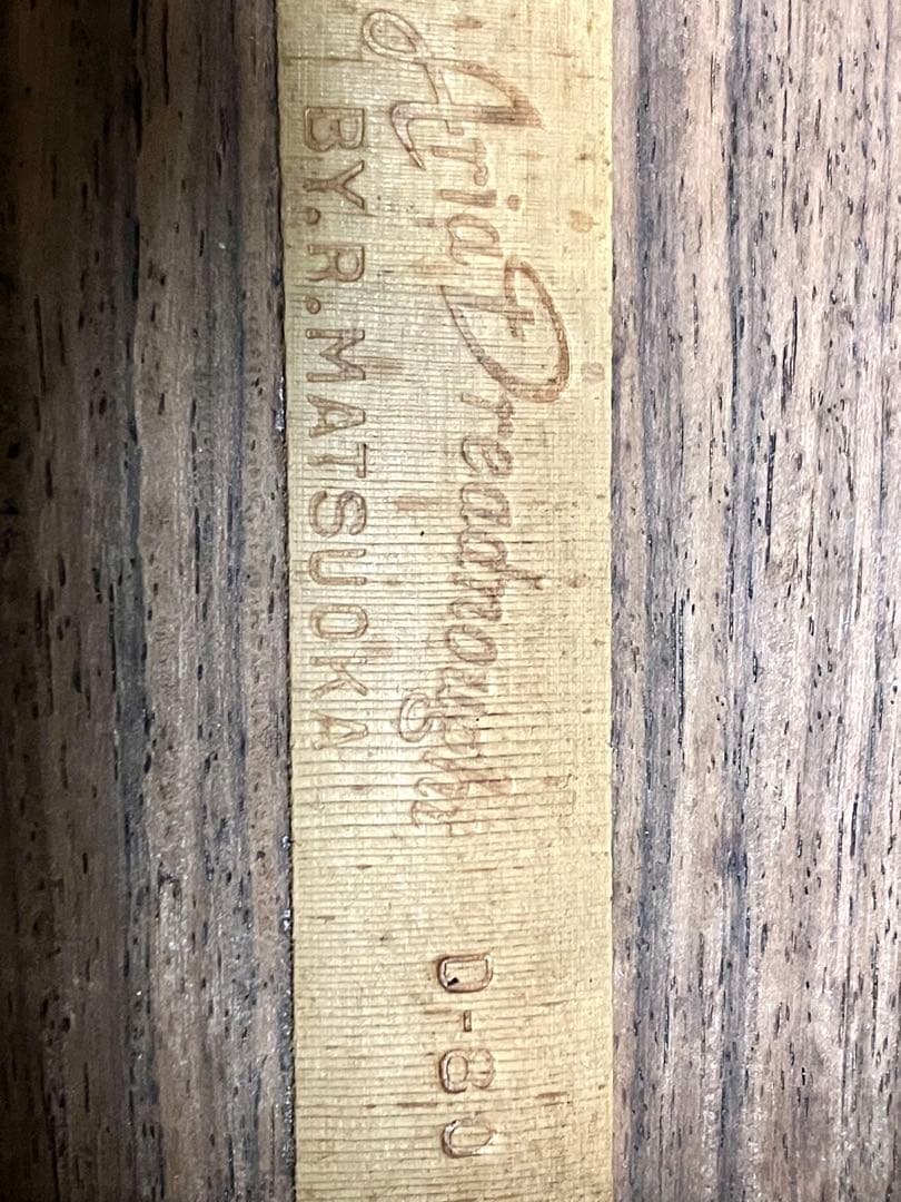 アリア D-80 オール単板 ジャーマントップD28コピーモデルハードケース付