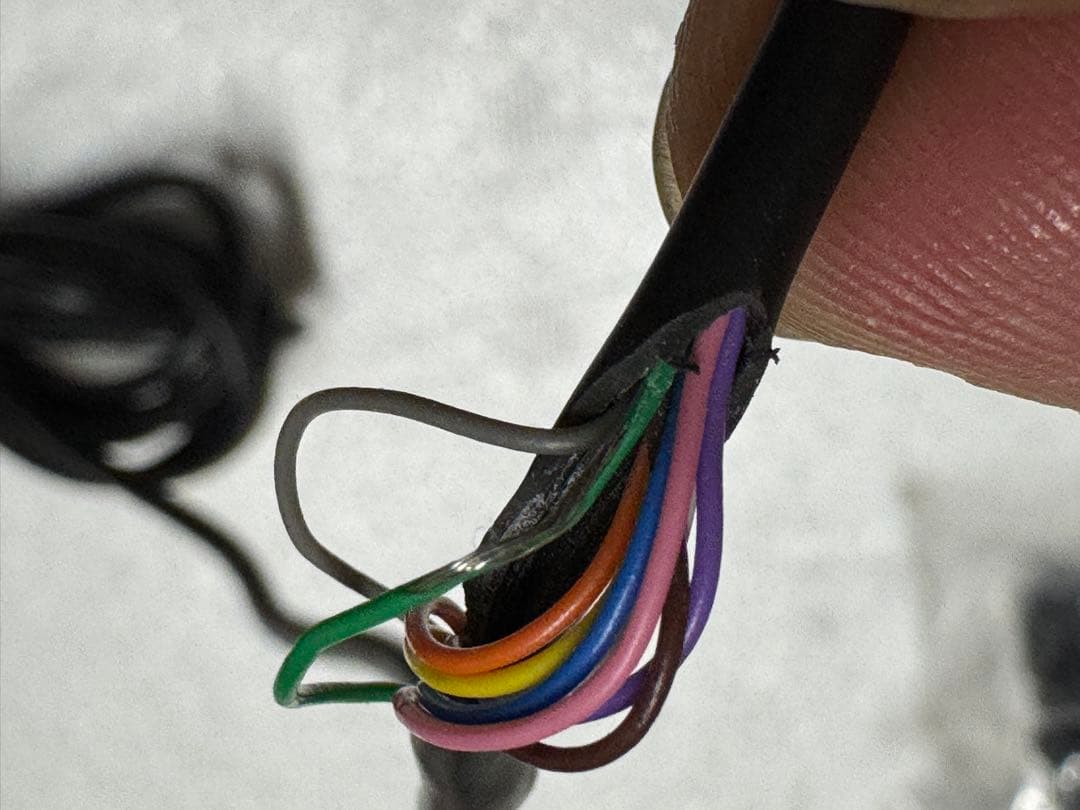 ユピテル　YK-3000　動作正常ですがケーブル損傷のため安く出品します